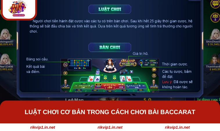 Các cửa cược rõ ràng và bảng điểm trực quan