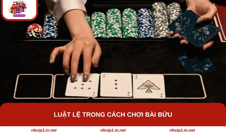 Người chơi đang tính điểm cho 4 lá bài bửu vừa được chia