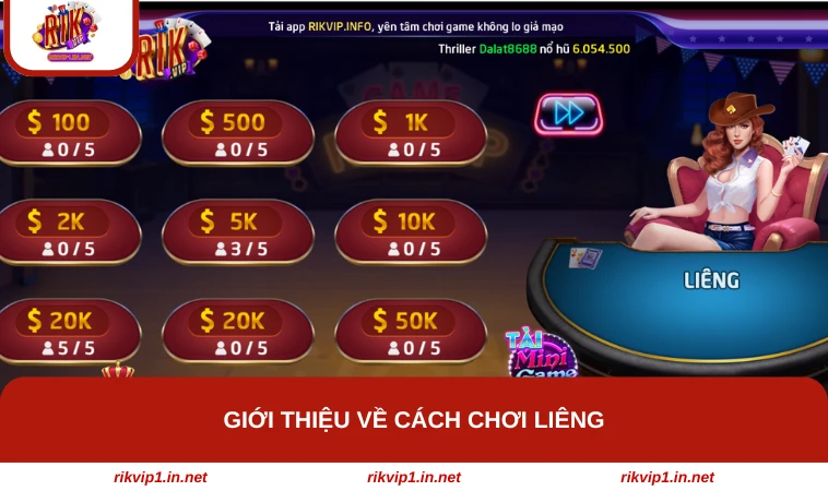 Ván liêng diễn ra với không khí căng thẳng và đầy chiến thuật