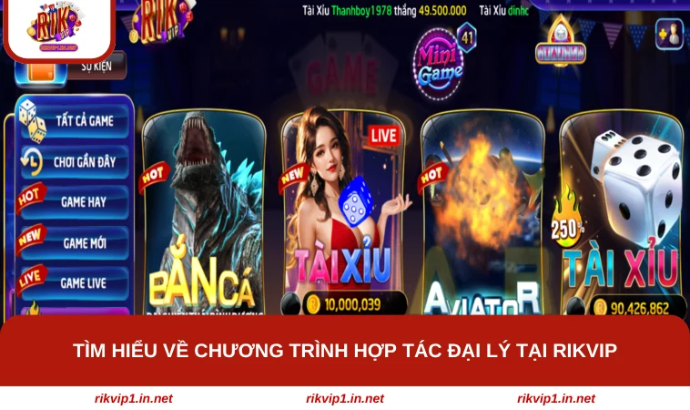 Tìm hiểu về chương trình hợp tác đại lý tại RIKVIP