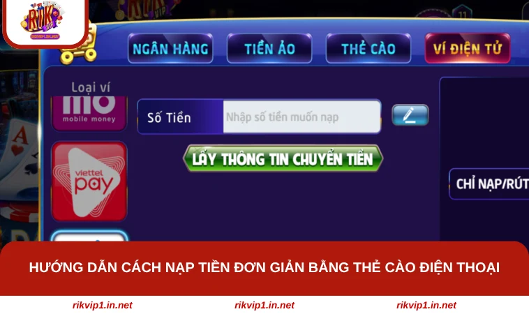 Hướng dẫn cách nạp tiền đơn giản bằng thẻ cào điện thoại