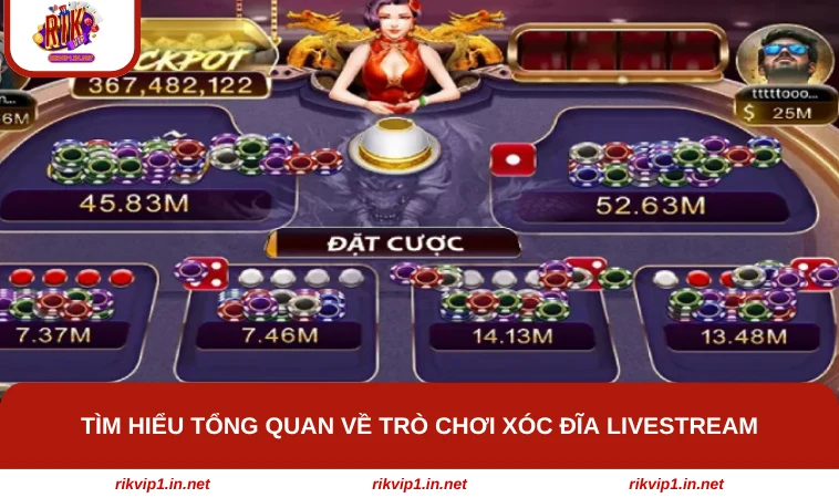 Tìm hiểu tổng quan về trò chơi Xóc Đĩa Livestream